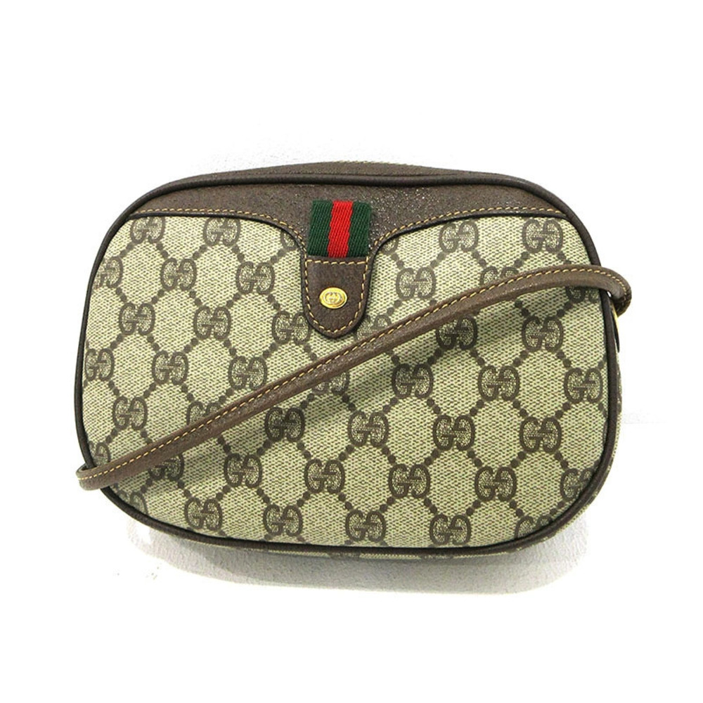 Gucci GG Plus Shoulder Bag Beige Cream
